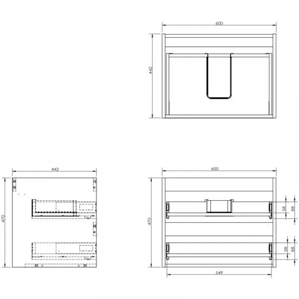 Mexen Box-A 91AX0-0600-470-2-86