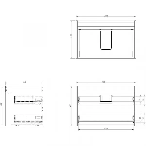 Mexen Box-A 91AX0-0700-470-2-81