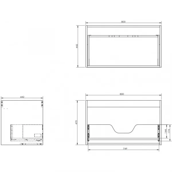 Mexen Box-A 91AX0-0800-470-1-01