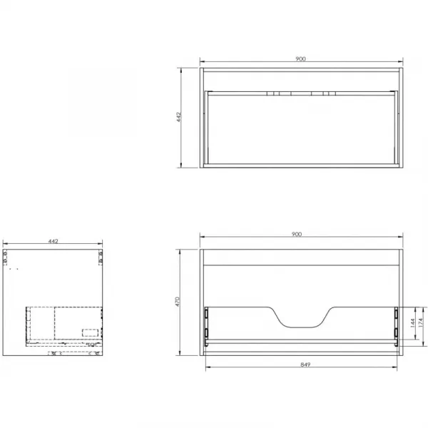 Mexen Box-A 91AX0-0900-470-1-01
