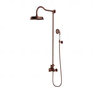 OMNIRES - ARMANCE termostatický sprchový stĺp meď retro /ORB/ AM5244/6ORB
