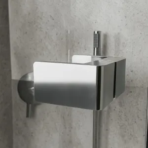 REA/S - Sprchovací kút Atlas 80x80 Chrome vpravo KPL-K4363