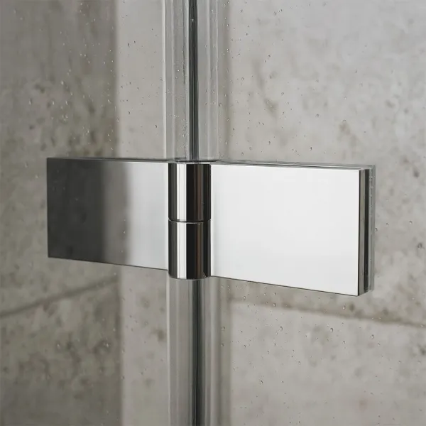 REA/S - Sprchovací kút Atlas 80x80 Chrome vpravo KPL-K4363