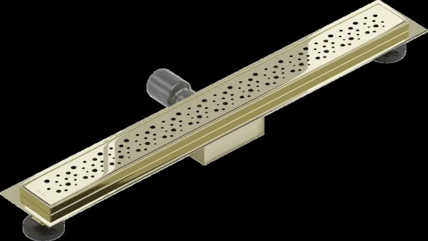 MEXEN/S - Flat M12 odtokový žľab 70 cm zlatý 1521070-15