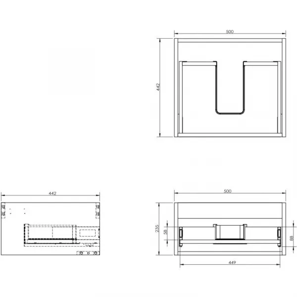 Mexen Box-A 91AX0-0500-235-1-66