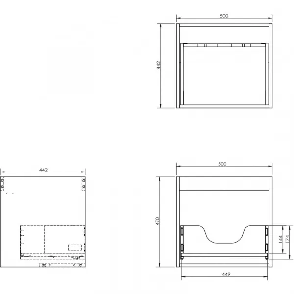Mexen Box-A 91AX0-0500-470-1-00