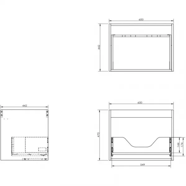 Mexen Box-A 91AX0-0600-470-1-81