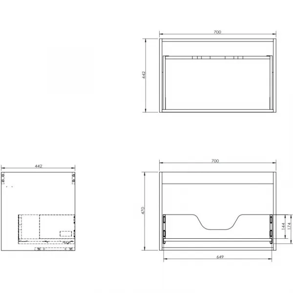 Mexen Box-A 91AX0-0700-470-1-86