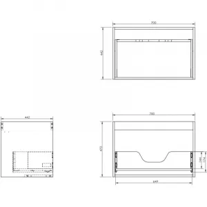 Mexen Box-A 91AX0-0700-470-1-86