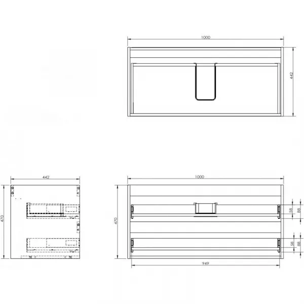 Mexen Box-A 91AX0-1000-470-2-81