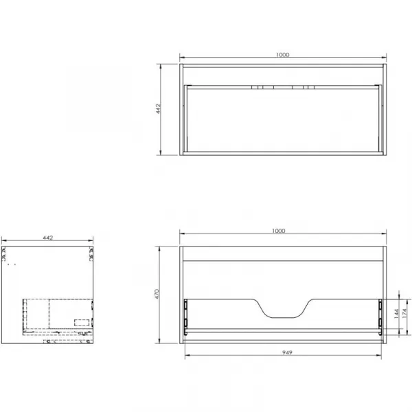 Mexen Box-A 91AX0-1000-470-1-81