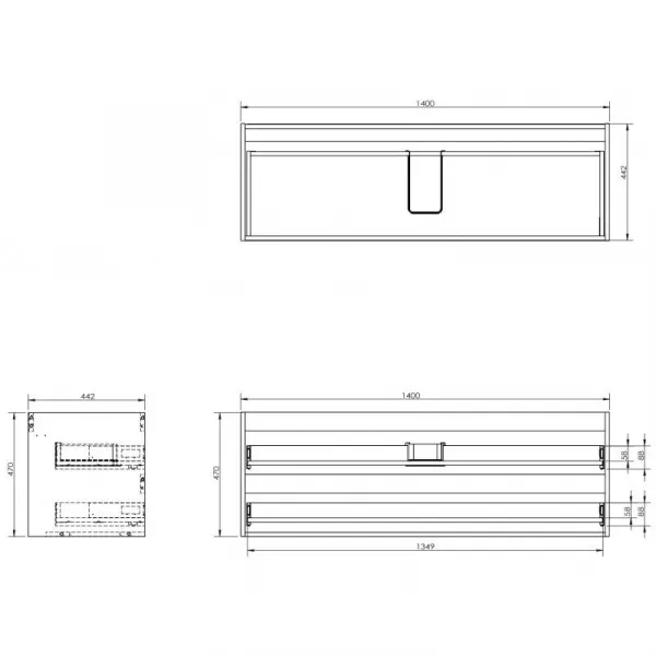 Mexen Box-A 91AX0-1400-470-2-62