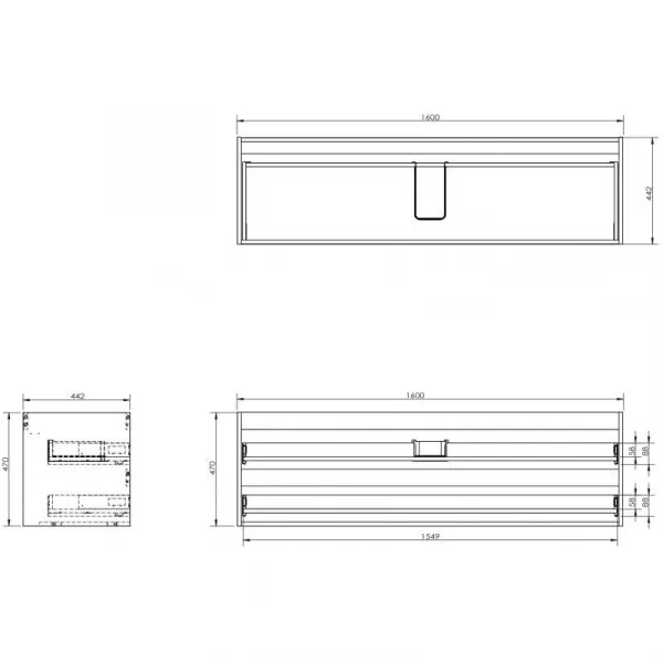 Mexen Box-A 91AX0-1600-470-2-66