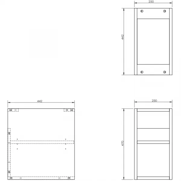 Mexen Box-A 91AX2-0250-470-0-86