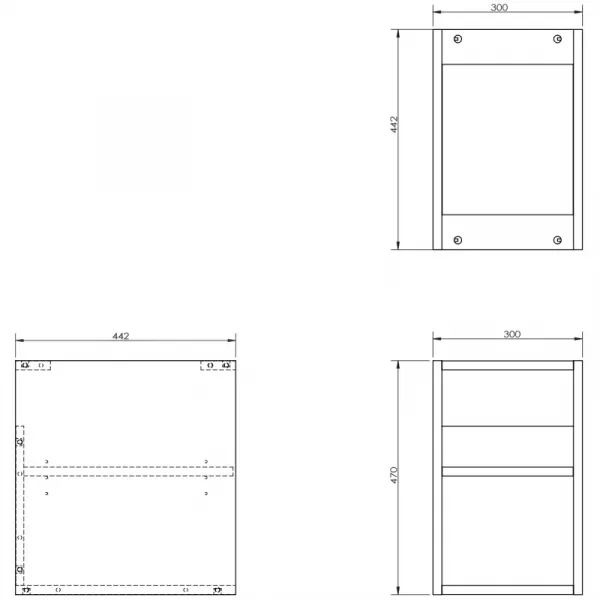 Mexen Box-A 91AX2-0300-470-0-81