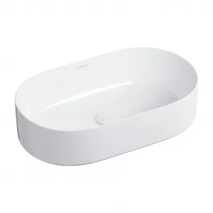 OMNIRES - MESA umývadlo na dosku, 53 x 32 cm biela lesk /BP/ MESA530BP