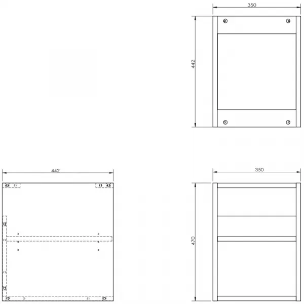 Mexen Box-A 91AX2-0350-470-0-81