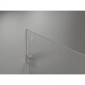 MEXEN/S - Lunar-F L sprchový kút skladacie dvere pravá 95 x 70, transparent, nikel kartáčovaný 836L-095-070-97-00-P