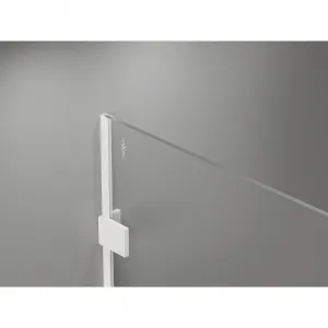 MEXEN/S - Lunar Sprchová zástena WALK-IN pravá 90 x 200, transparent 8 mm, biela 830-090-000-20-00-P
