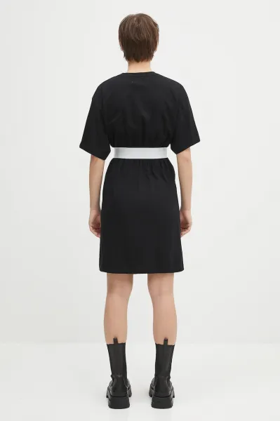 MM6 Maison Margiela šaty bavlnené