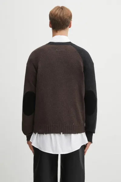 Vlnený kardigán MM6 Maison Margiela