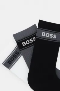 Ponožky BOSS 3-pak 3P QS Rib Stripe CC