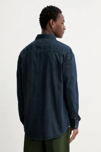 Rifľová košeľa Tommy Jeans