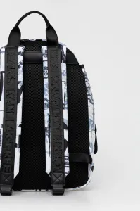 Ruksak Karl Lagerfeld Jeans pánsky, biela farba, veľký, vzorovaný, A4M30223