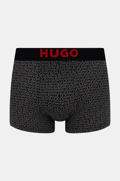 3PACK pánske boxerky HUGO viacfarebné (50549140 960) L, trenky