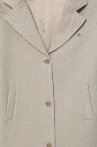 Detský kabát s prímesou vlny Guess