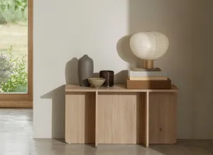 Lavička, kolekcia ENGAWA | V 46 cm, Š 90 cm, H 35 cm - Dub - Blomus