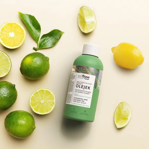 so!flow Oily Scalp Cleansing and Calming Oil čistiaci olej pre mastnú pokožku hlavy 150 ml