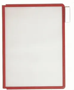 Durable Katalógový panel SHERPA A4 červený