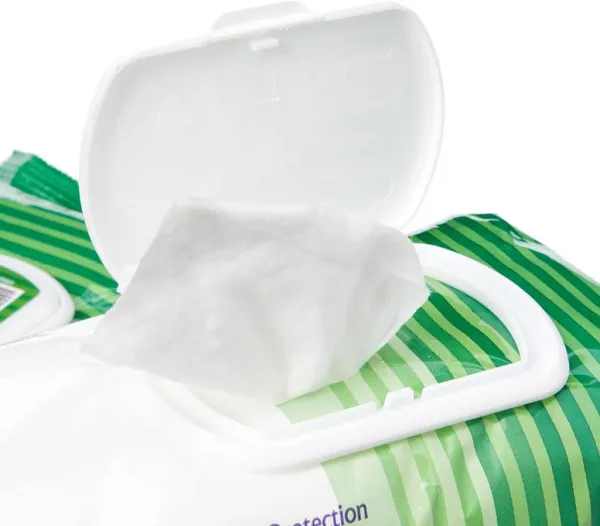 Antibakteriálne vlhčené obrúsky Fresh Detox Pine na ruky a povrchy (120 ks)