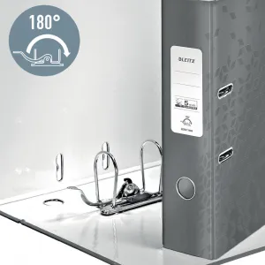 Zakladač pákový Leitz 180° WOW 8 cm červený