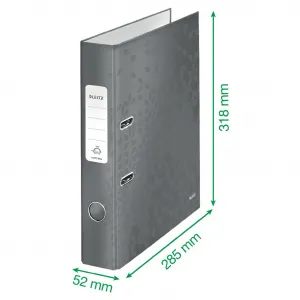 Zakladač pákový Leitz 180° WOW 5 cm červený