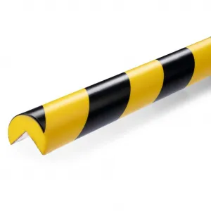 Durable Ochrana rohov profil C25R, žlto-čierna, samolepiaca