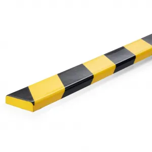 Durable Ochrana povrchu profil S11, žlto-čierna, samolepiaca