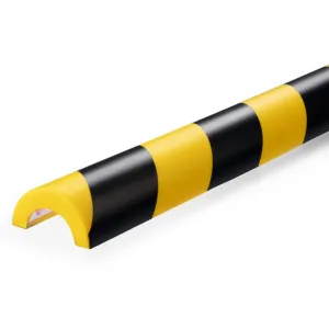 Durable Ochrana trubky profil P30, žlto-čierna, samolepiaca