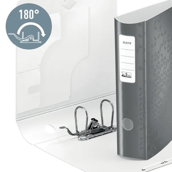 Zakladač pákový Leitz 180° Active WOW 8,2 červený