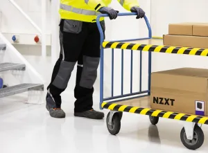 Durable Ochrana trubky profil P30, žlto-čierna, samolepiaca