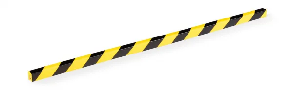 Durable Ochrana hrany profil E8, žlto-čierna, samolepiaca