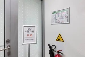 Durable Klaprám, hlinníkový A3 strieborný