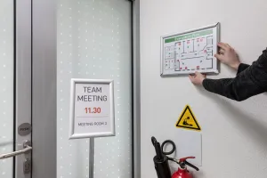 Durable Klaprám, hlinníkový A3 strieborný