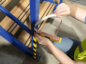 Durable Ochrana rohov profil C19, žlto-čierna, samolepiaca
