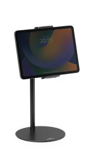 Durable Stolový stojan na tablet TWIST TABLE, čierny
