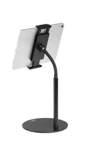 Durable Stolový stojan na tablet TWIST TABLE, čierny