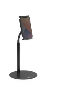 Durable Stolový stojan na tablet TWIST TABLE, čierny