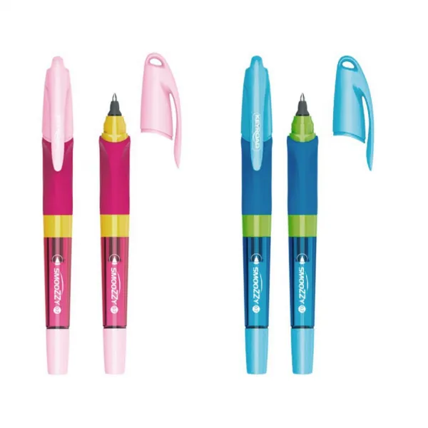 Guľôčkové pero KEYROAD Easy Writer 0,7 mm, blister, 2 náplne, mix farieb