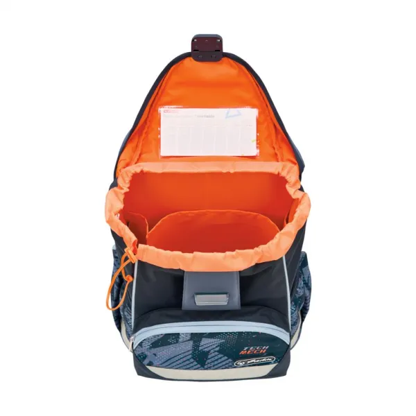 Školská taška Herlitz UltraLight+ TechMech, sada